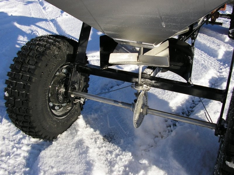 Posypový vozík rozmetadlo VARES RVK 200 - pro jednoosé kultivátory