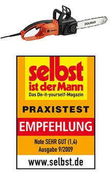 Test pila Dolmar ES-2135A