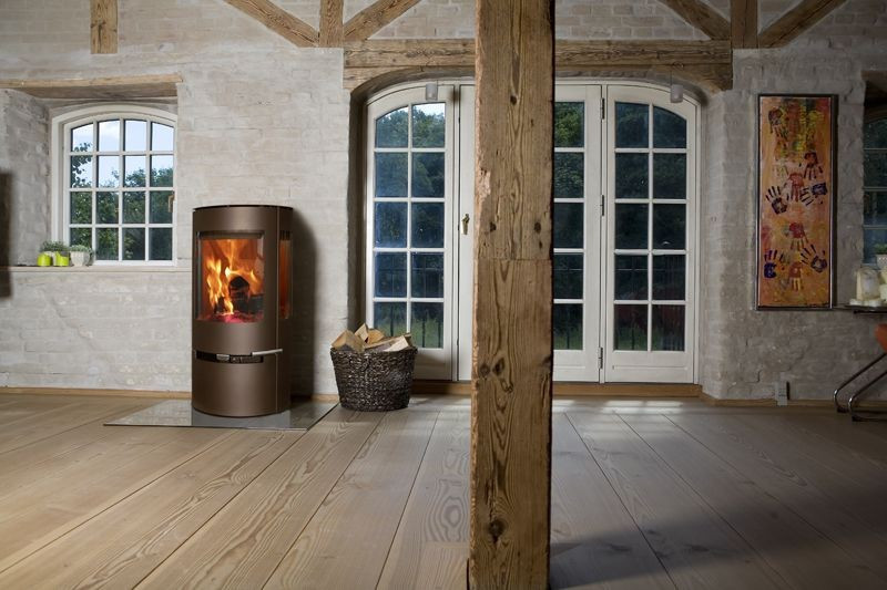 Aduro 9 krbová kamna-hnědá metalíza