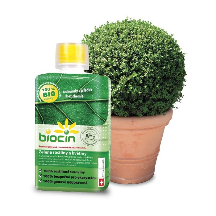 Biocin-FA rostlinný posilující prostředek pro zelené a kvetoucí rostliny