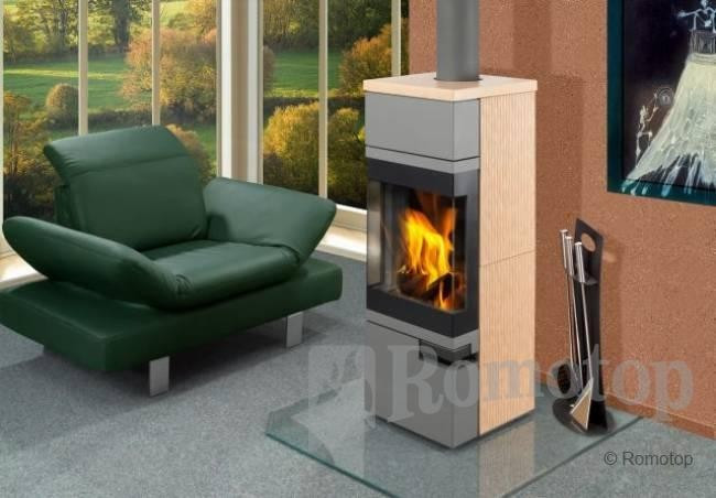 Trident 01 krbová kamna ROMOTOP - keramika