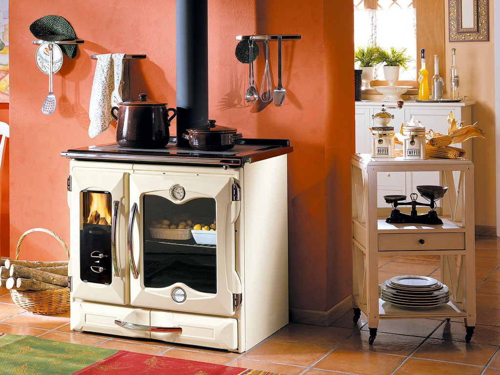 SUPREMA sporák NORDICA - krémová