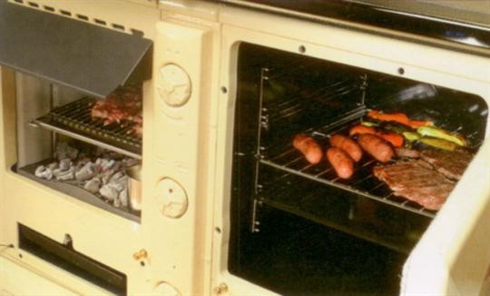 AMERICA sporák NORDICA - krémová