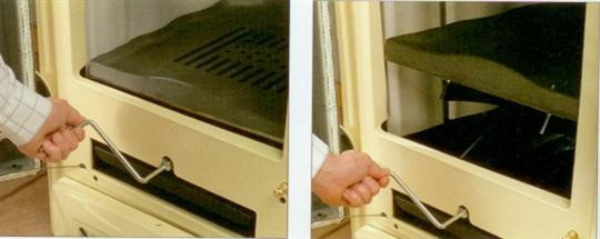 AMERICA sporák NORDICA - krémová