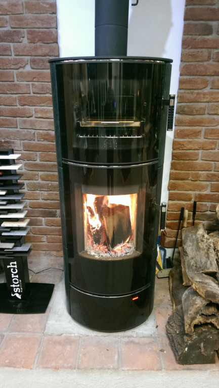 ASKX BF 21 krbová kamna s troubou STORCH - serpentin