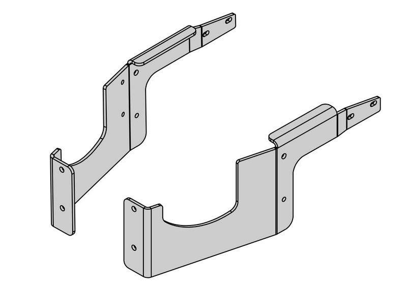 Nástavbový rám pro záběr 95,105,125 Solo by AL-KO 
