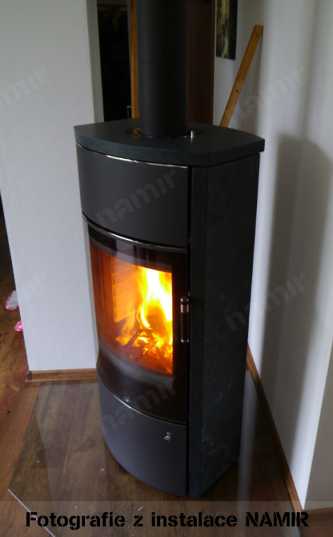 ECUADOR SE krbová kamna STORCH - serpentin kartáčovaný