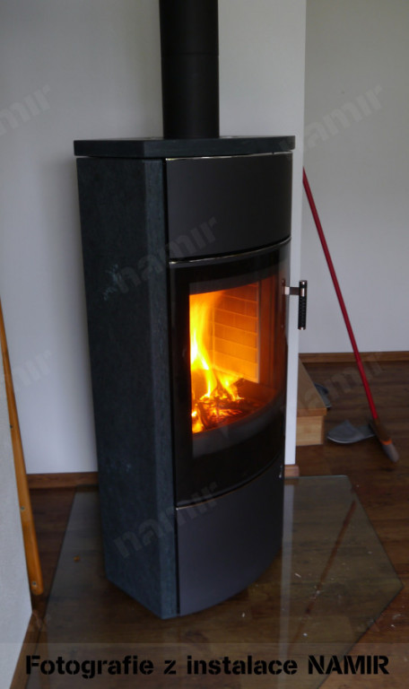 ECUADOR SE krbová kamna STORCH - serpentin kartáčovaný