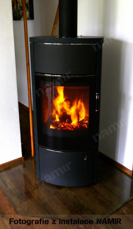 ECUADOR SE krbová kamna STORCH - serpentin kartáčovaný