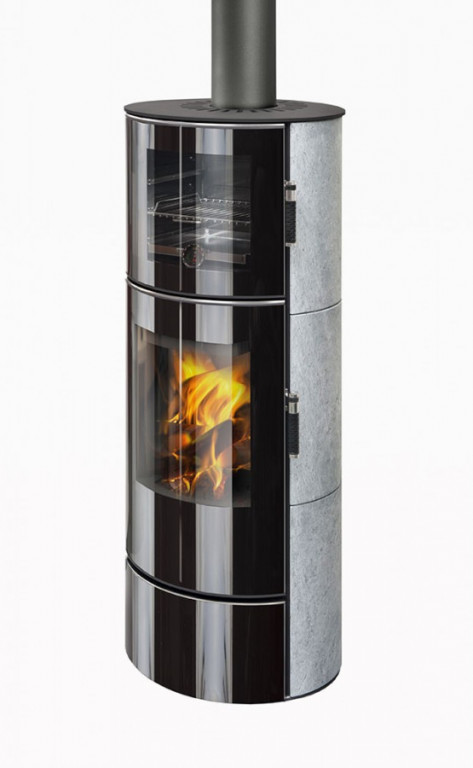 ASKJA BF EX krbová kamna s troubou STORCH - celoplech