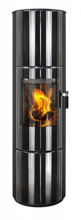 VULSINI H EX vysoká krbová kamna STORCH - wenge