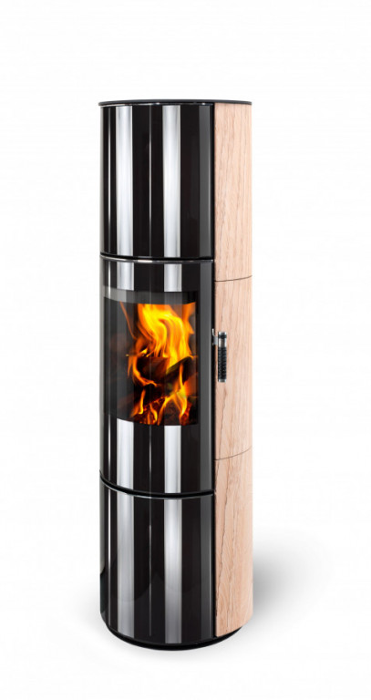 VULSINI H EX vysoká krbová kamna STORCH - wenge
