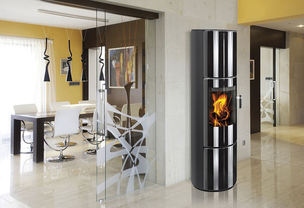 VULSINI H EX vysoká krbová kamna STORCH - serpentin tryskaný