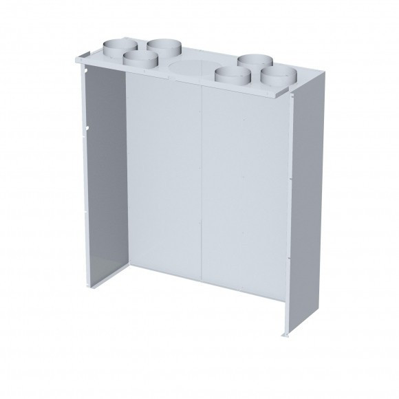 KONVEKČNÍ OPLÁŠTĚNÍ pro krbovou vložku HEAT 2g L 88.66.01 ROMOTOP