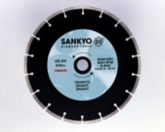Diamantový kotouč Sankyo SE-X9,žula,přírodní kámen.