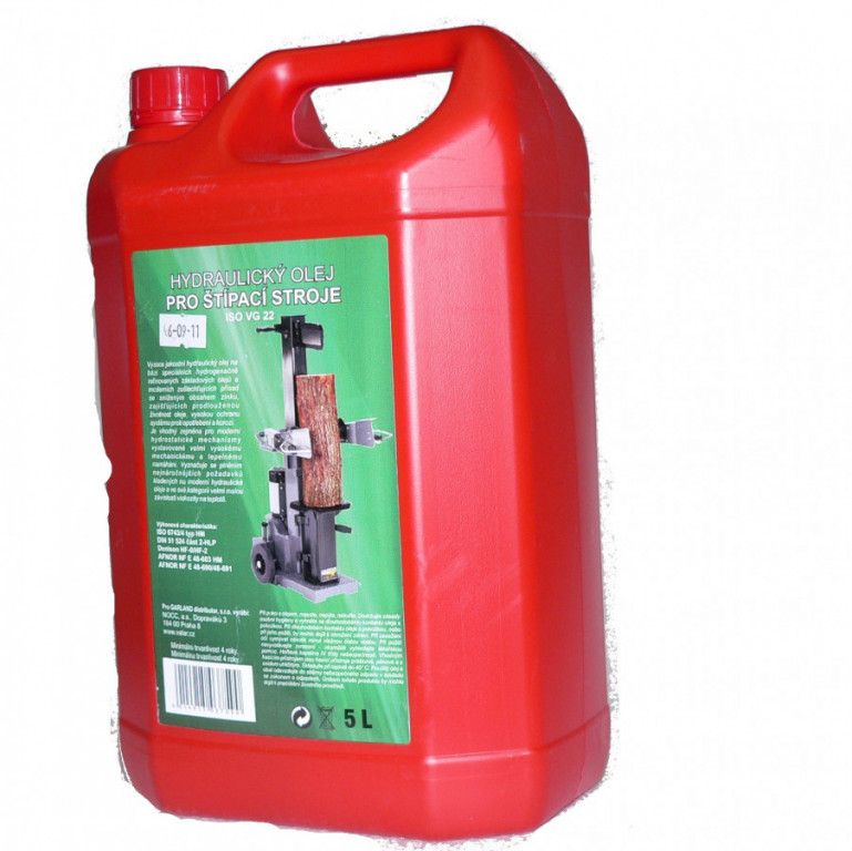 Hydraulický olej pro štípače štípačům 5 l