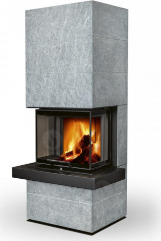 CARA CS 02 kámen - designový akumulační krb ROMOTOP
