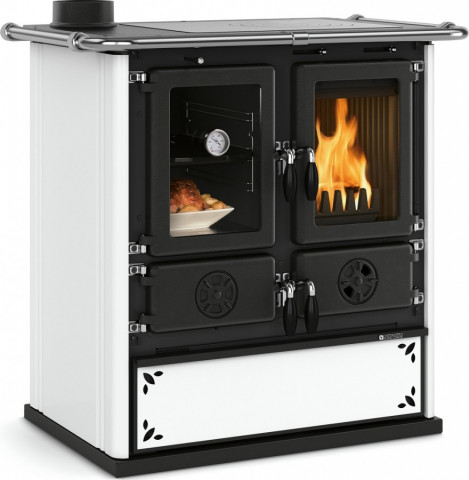 Rosetta Sinistra Steel - sporák na dřevo NORDICA