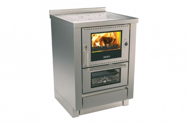 ML 60 INOX sporák na dřevo RIZZOLI