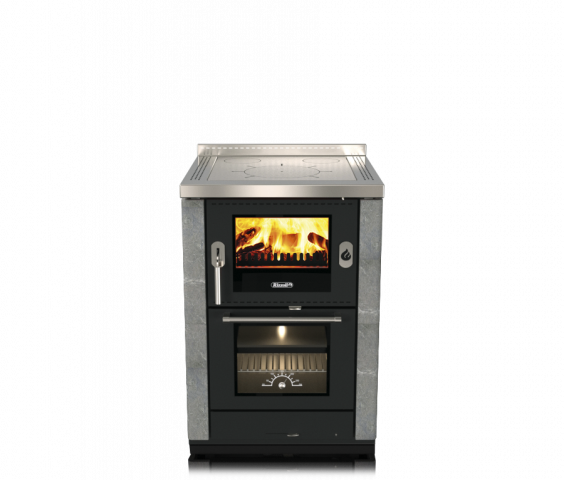 Rizzoli ML 60 Rustik Stone - Sporák na dřevo