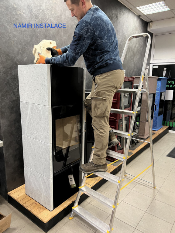 Krbová kamna Rizzoli X Rock Plus č.1