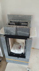 Akumulační krbová kamna Tulikivi Koli S 18 průběh instalace obr.13